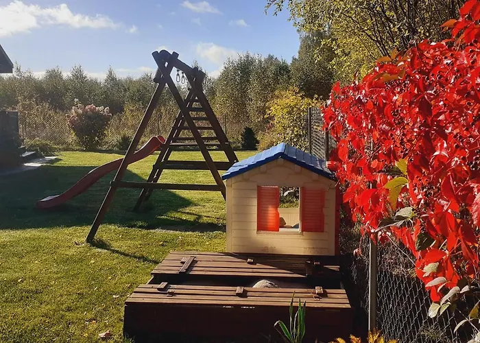 Nad Jeziorem/seehaus 1b Деревянный коттедж