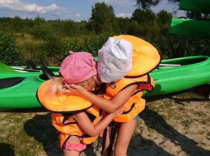 Nad Jeziorem/seehaus 1b Деревянный коттедж Letowo (West Pomeranian)