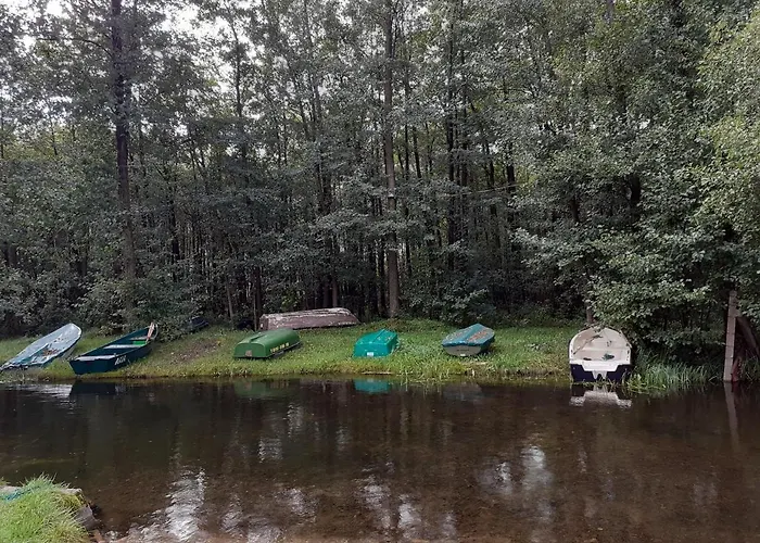 Nad Jeziorem/seehaus 1b Деревянный коттедж