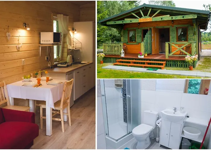 Nad Jeziorem/seehaus 1b Деревянный коттедж Letowo (West Pomeranian)